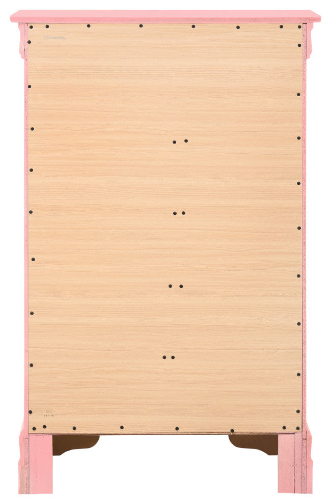 Louis Phillipe Chest, Pink