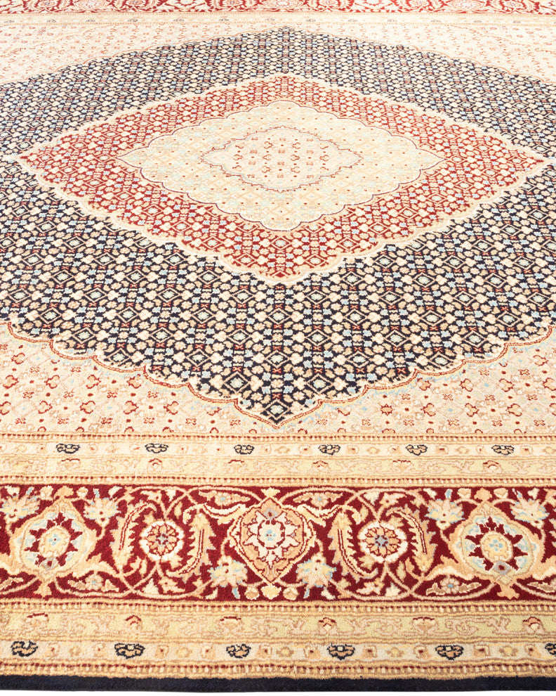 Mogaung One-of-a-Kind Hand-Knotted Area Rug Blue, 9'2"x12'5"