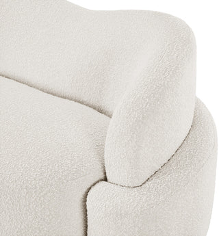 Principessa Boucle Fabric Chair, Cream, Sofa