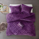 Intelligent Design Felicia Crushed Velvet 4-Piece Comforter Set