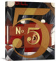 "The Figure 5 In Gold" Stretched Canvas Giclee by Charles Demuth, 18"x22"