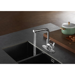 LS2711CTL Single-Handle Kitchen Faucet With Pull-Out Sprayer, Polished Chrome