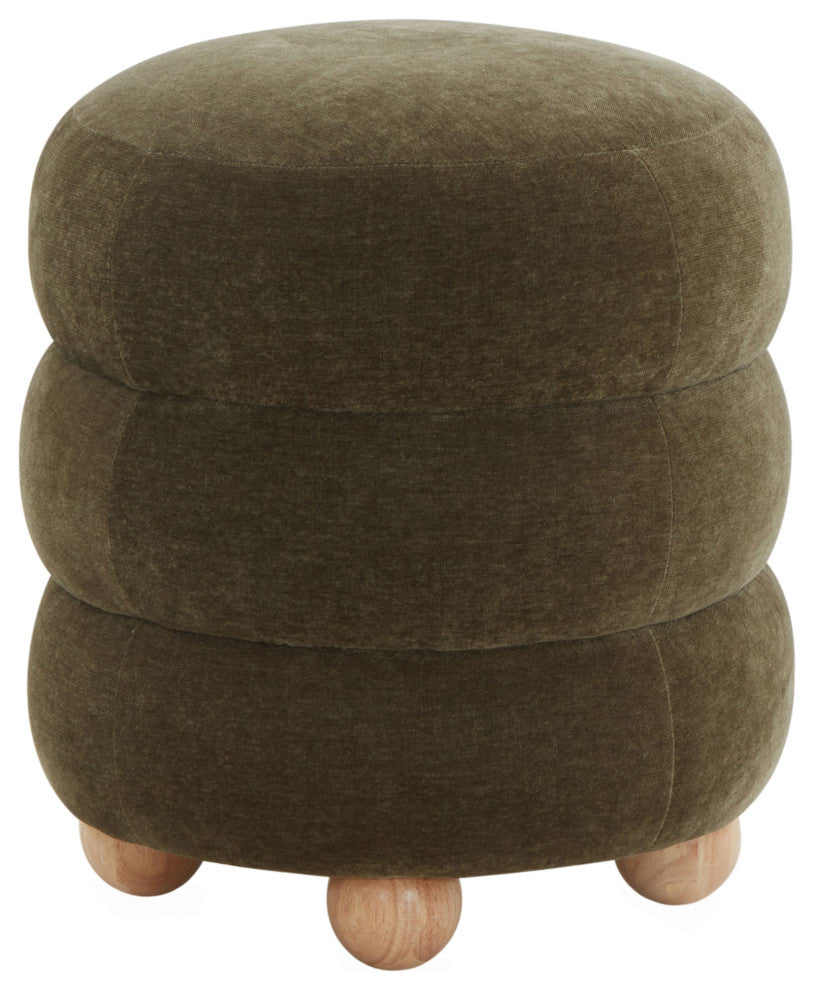 Safavieh Couture Cecelia Round Ottoman