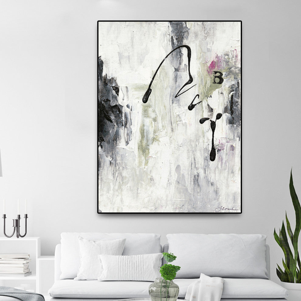 "Magic Energy II" Oversized Framed Canvas, 60" x 40"