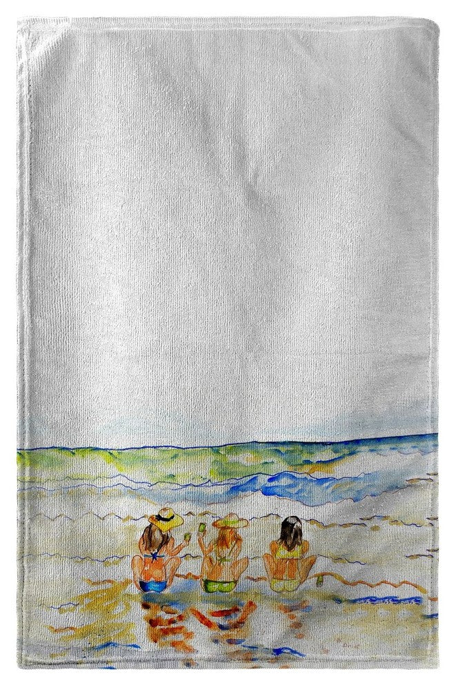 Betsy Drake Bottoms Up Beach Towel