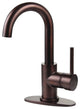 LS8435DL Single-Handle Bathroom Faucet With Push Pop-Up, Oil Rubbed Bronze