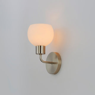 Maxim 11271SW Coraline 11" Tall Bathroom Sconce - Satin Nickel