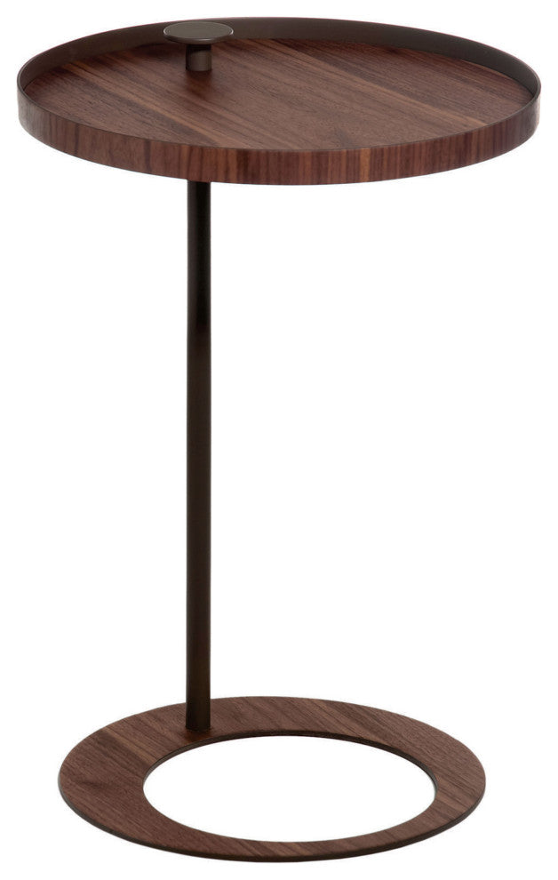 Horatio Side Table, Walnut