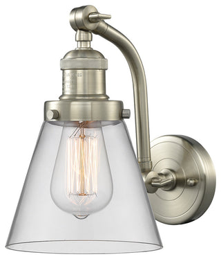 INNOVATIONS LIGHTING 515-1W-SN-G62-LED Small Cone 1 Light Sconce