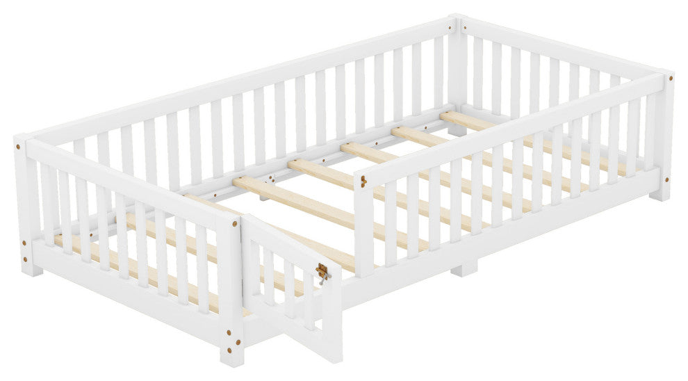 Gewnee Twin Size Bed Floor Bed