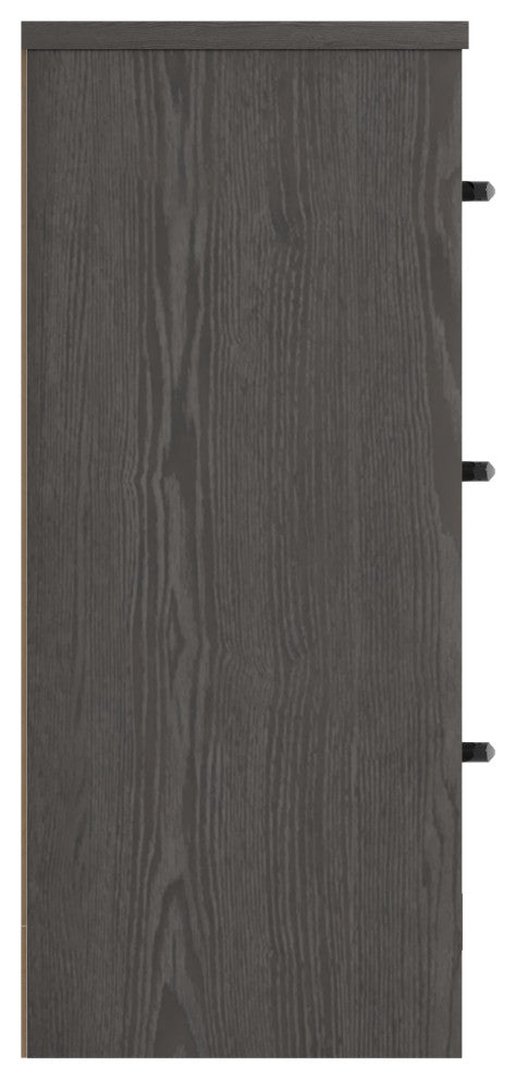 Carroll Stone Brown 6-Drawer Dresser