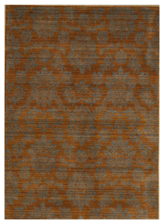 Brown Transitional Floral Himalaya Area Area Rug