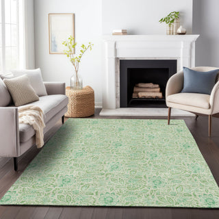 Premium Machine Washable Mayfield AMF660 Sage 2'6" x 3'10" Rug