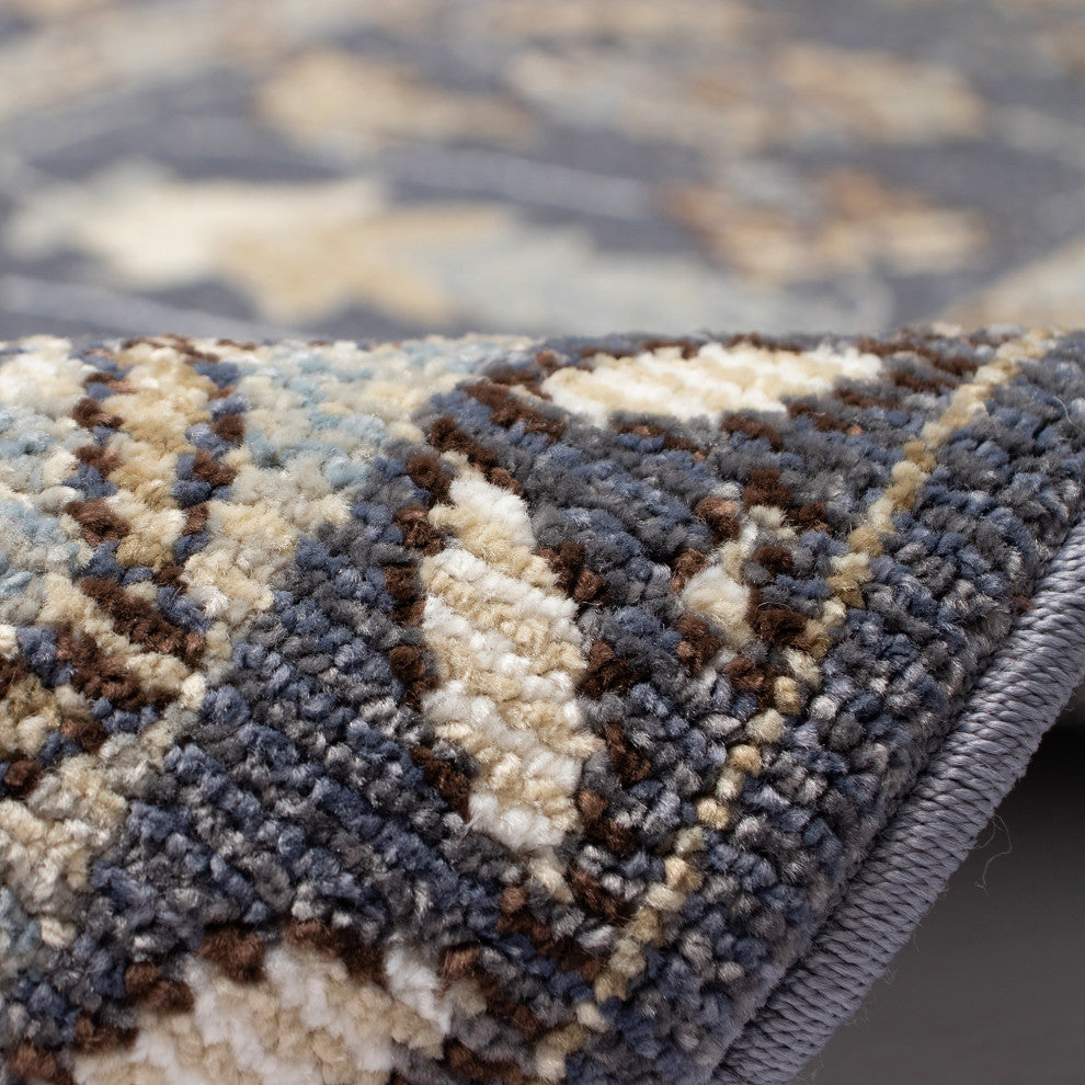 Ariana Sarai Indoor Rug Navy 5'3"x7'6"