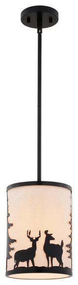 Acadia One Light Mini Pendant in Bronze