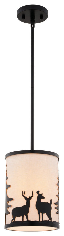 Acadia One Light Mini Pendant in Bronze