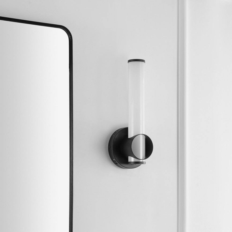 Safavieh Toia Led 6" Wall Sconce, Black
