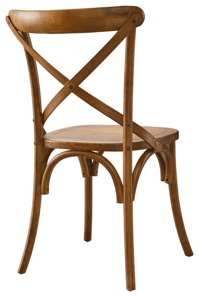 Gear Dining Side Chair, Walnut