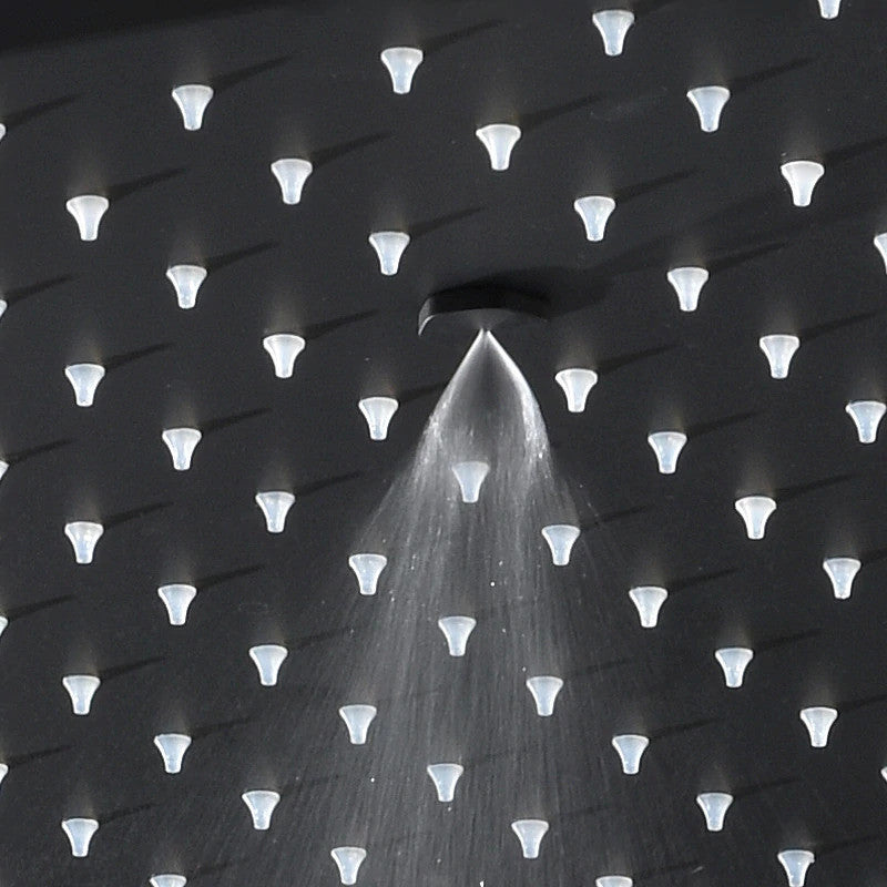 Fontana 2 Functions Rain and Mist Shower Head Set With Shower Body Sprays