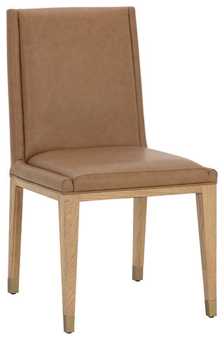 Kalla Dining Chair, Milliken Cognac, Set of 2