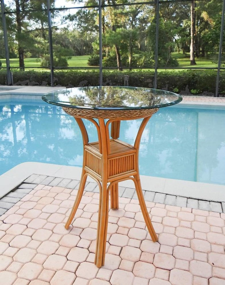 Balboa Pub Table, Antique Honey