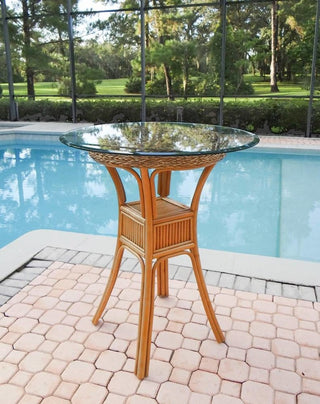 Balboa Pub Table, Antique Honey