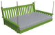 Pine Traditional English Swingbed, Lime Green, 75 Inch