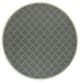 Oriental Weavers Marina Grey/ Ivory Geometric Indoor/Outdoor Rug 7'10" RND