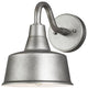 Barn Light Small 1-Light Outdoor Wall Lantern, Weathered Pewter
