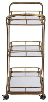 Stassi Gold Serving Cart