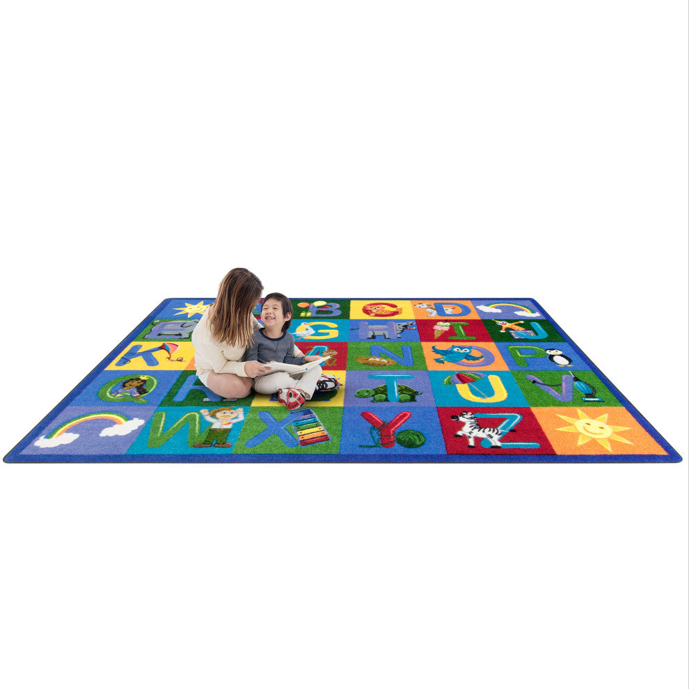 Learning Letter Sounds Rug, 7'8"x5'4"