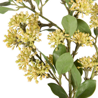 Vickerman 31" Bumblebee Yellow Artificial Wild Berry Spray, 2 per bag.