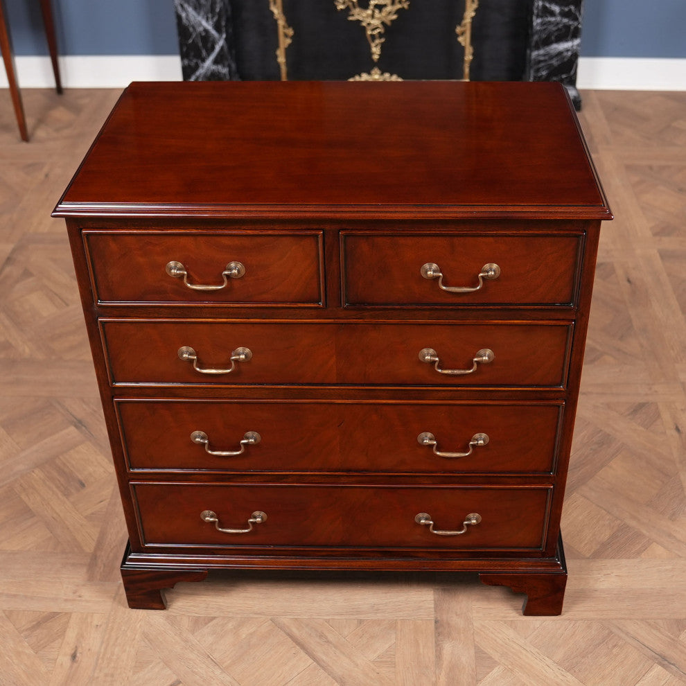 Mahogany Bachelors Chest, Large Mahogany Night Stand