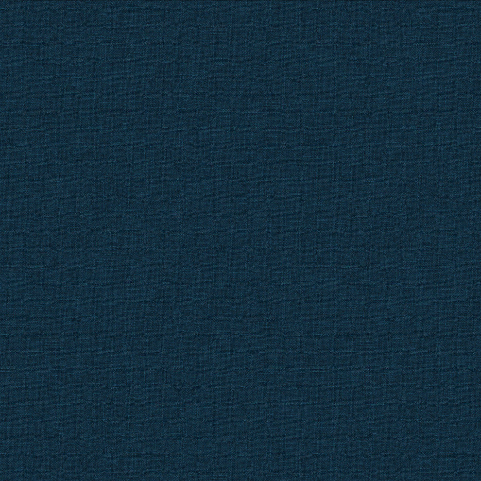 Fully Upholstered Wingback Bed, Zuma Navy, Full