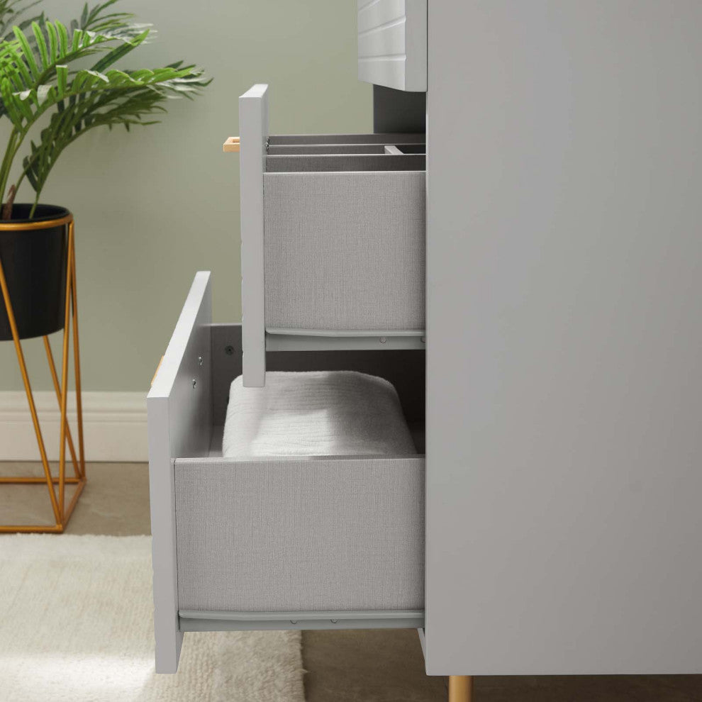 Daybreak 24" Bathroom Vanity, Light Gray