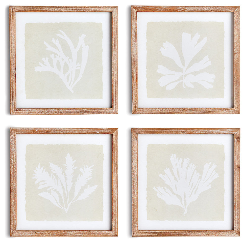 Seaweed Petite Prints, Set of 4