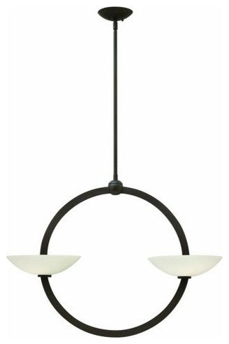 Method Vintage Bronze Four Light Chandelier