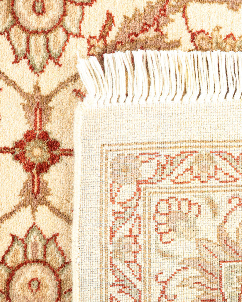 Mogul, One-of-a-Kind Hand-Knotted Area Rug Ivory, 4'2"x6'5"