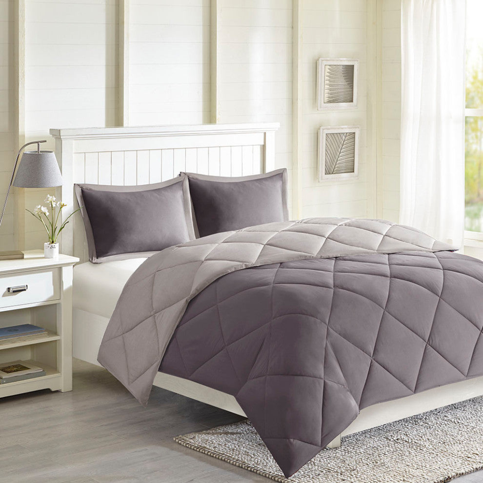 Madison Park Essentials 3M Scotchgard Quilting Down Alternative Comforter Set
