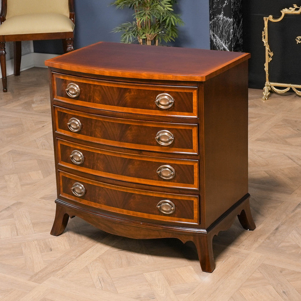 Banded Mahogany Chest of Drawers