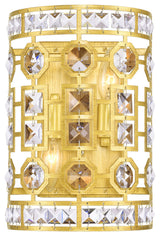 Belinda 2 Light Wall Sconce With Champagne Finish
