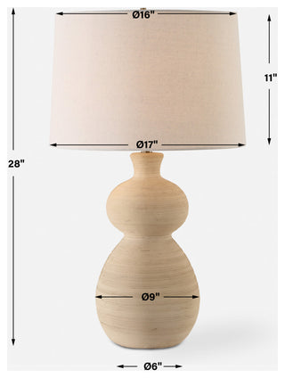 Uttermost Pueblo Fired Clay Table Lamp