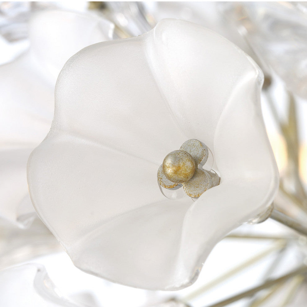 1 Light Botanical Large Chandeliers