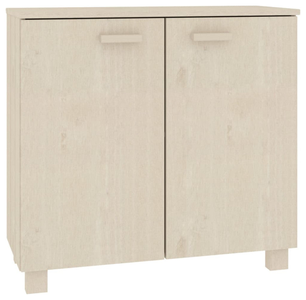 vidaXL Sideboard Buffet Cabinet with Storage HAMAR Honey Brown Solid Wood Pine