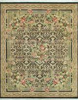 Pak-Persian Dantina Black/Light Brown Rug, 7'10x10'4