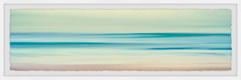 "Smooth Seas" Framed Painting Print, 45x15