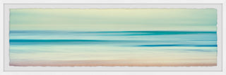 "Smooth Seas" Framed Painting Print, 45x15