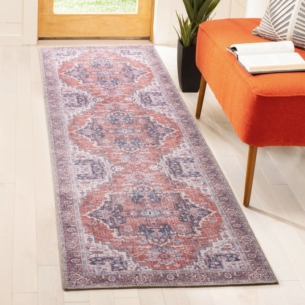 Vera Collection Multi 2'6" x 9' Runner Residential Indoor Runner
