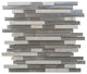 12"x12" Parallel Mosaic Mix Tiles, Set of 11, Beige