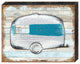Rustic Camper Coastal Wooden Block, 48 x 36